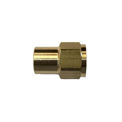 CGA580 Nitrogen/Argon/Helium Outlet Adapter .965"14NGORHINT to 1/4"FNPT Hose Manufacturing